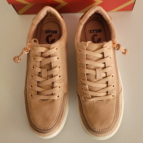 NEW Billy Footwear Women Sneaker Low Top Zip Up Pink Adaptive Size 9.5M KF195 - Picture 5 of 5